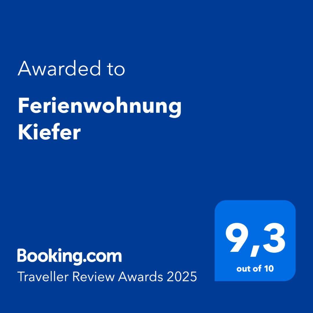 Ferienwohnung Kiefer Michelbach an Der Bilz Экстерьер фото